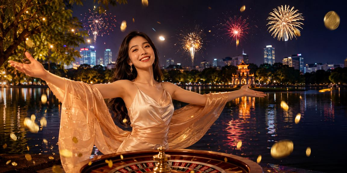 Người chơi High Roller miennam tham gia roulette tại lễ hội Hà Nội