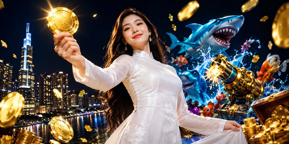 Người chơi Bắn Cá miennam tại TP.HCM trong trang phục áo dài truyền thống